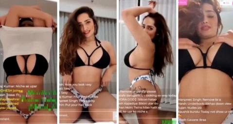 Aditi Mistry Striptease Nude Live After Boyfriend Indian Porn Videos