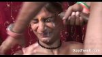 Virgin Village Girl Taking Cum on Face